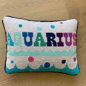 Jonathan Adler Zodiac Pillow Aquarius